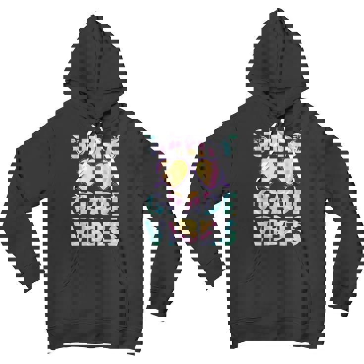 Tie Dye 4Th Grade Vibes Back To School Teacher Students School Teacher Funny Gifts Youth Hoodie