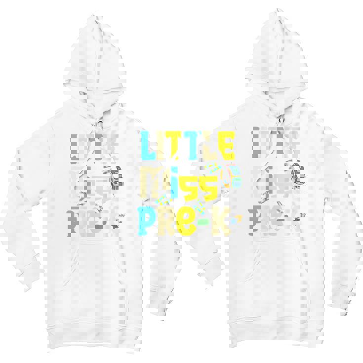 Little Miss Pre-K Girl Back To School Little Miss Gifts Youth Hoodie