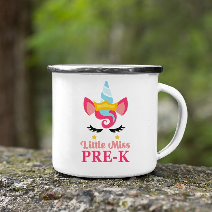 Little Miss Pre-K First Day Of School A Pre-K Camping Mug