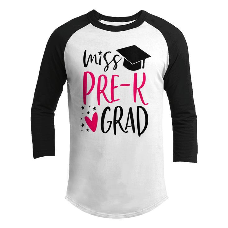 Kids Pre-K Graduation  2019 Prek  Miss Pre-K Grad  Youth Raglan Shirt