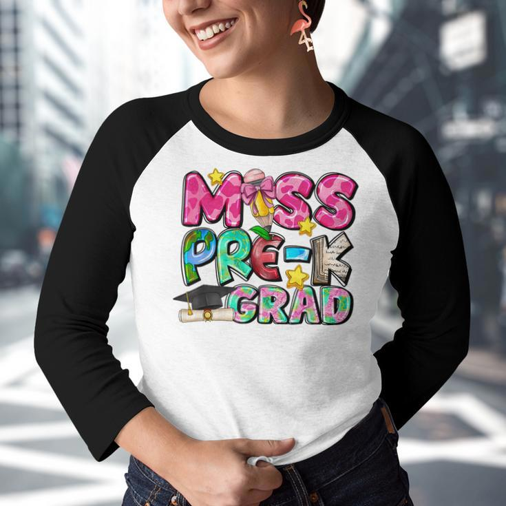 Miss Pre-K Grad Youth Raglan Shirt