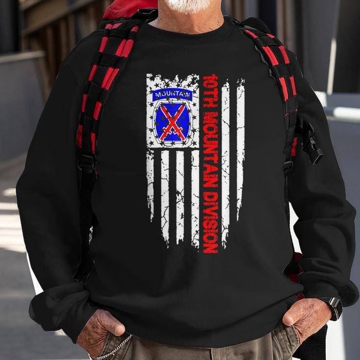 10Th Mountain Division Veteran Sweatshirt Gifts for Old Men