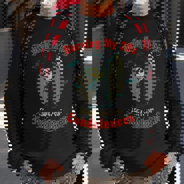 30Th Birthday 30 Years Old Gothic Horror 30Th Birthday Sweatshirt Gifts for Old Men