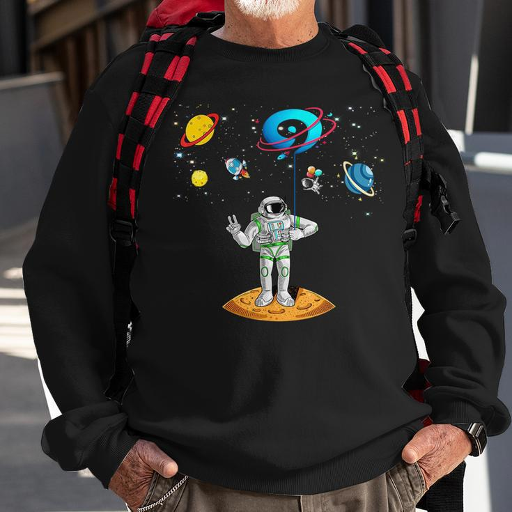 9 Years Old Birthday Boy 9Th Space Planets Astronaut Gift Space Funny Gifts Sweatshirt Gifts for Old Men