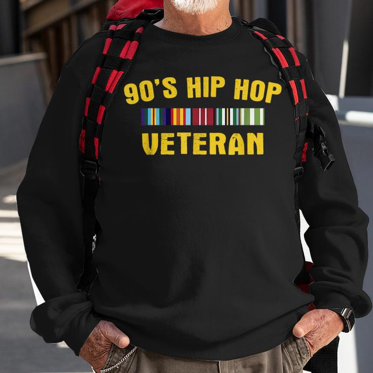 90'S Hip Hop Veteran Colorful Vintage Retro Sweatshirt Gifts for Old Men