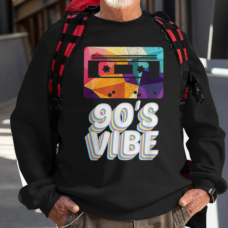 90S Vibe Vintage Retro Aesthetic Costume Party Wear Gift 90S Vintage Designs Funny Gifts Sweatshirt Gifts for Old Men