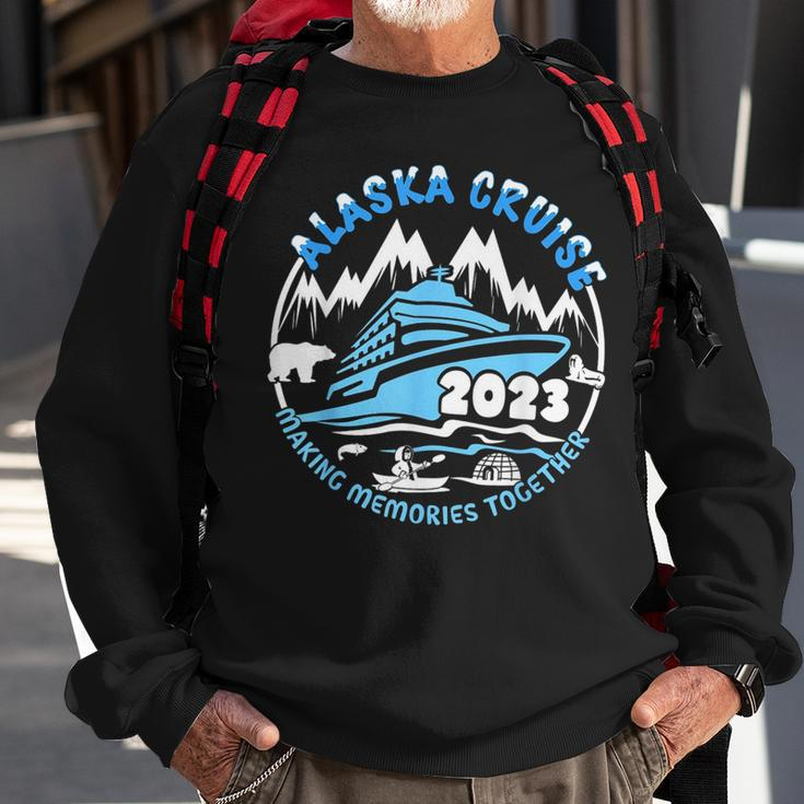 Alaska Cruise 2023 Family Vacation Group Matching Sea Trip Sweatshirt Gifts for Old Men