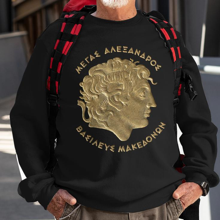 Alexander The GreatAncient Greece Macedonia Sweatshirt Gifts for Old Men