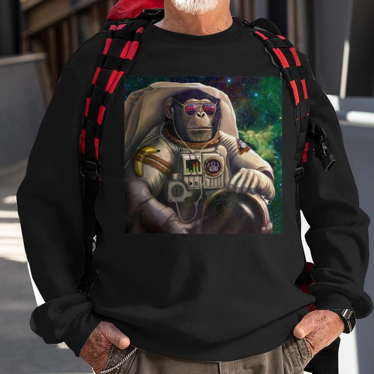 Amc To The Moon Ape Army Launch Gear Sweatshirt Gifts for Old Men