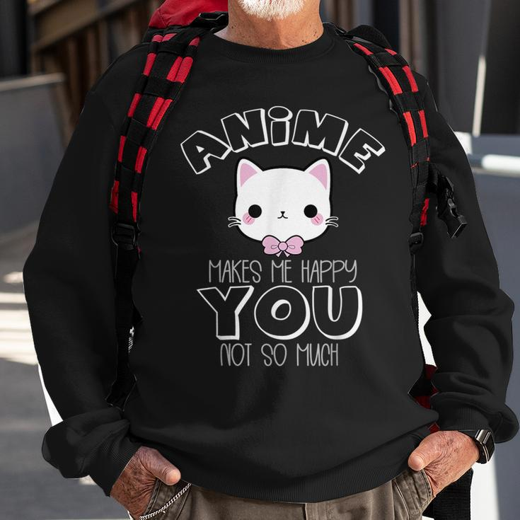 Anime Apparel Anime Merchandise Anime Sweatshirt Gifts for Old Men