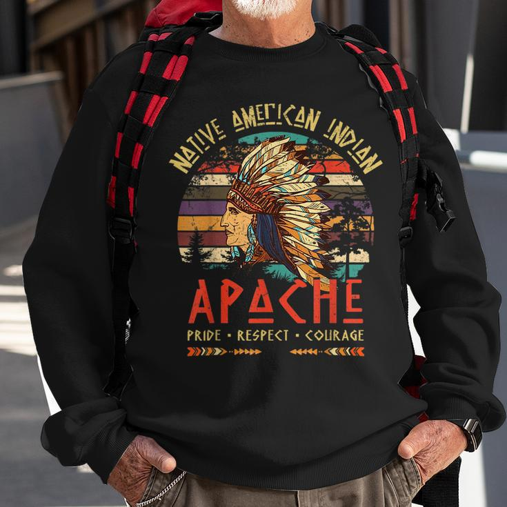 Apache Native American Indian Pride Indigenous Tribe Sweatshirt Gifts for Old Men