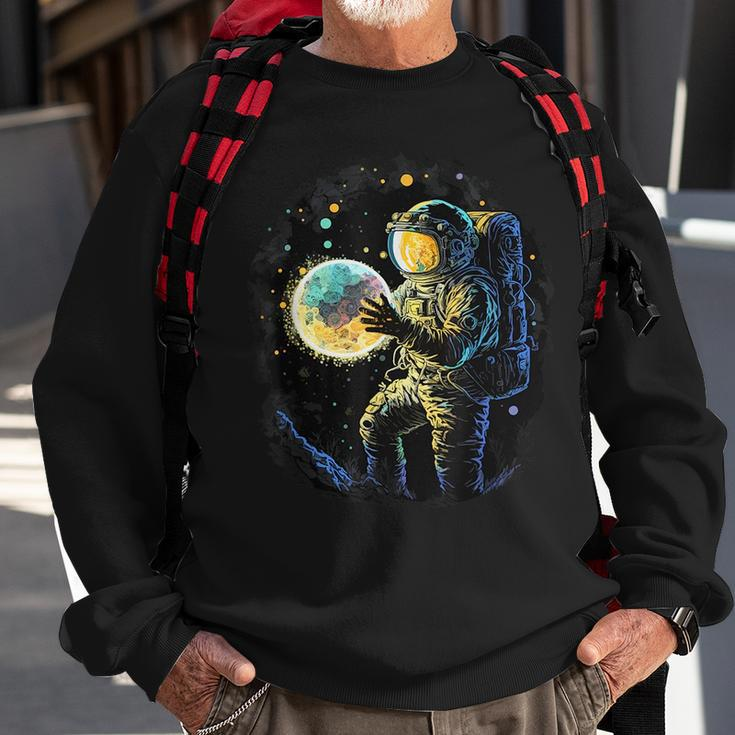 Astronaut Space Gifts Science Gifts Funny Space Sweatshirt Gifts for Old Men