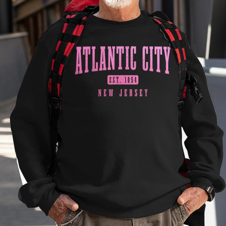 Atlantic City New Jersey Est 1854 Pride Vintage Sweatshirt Gifts for Old Men