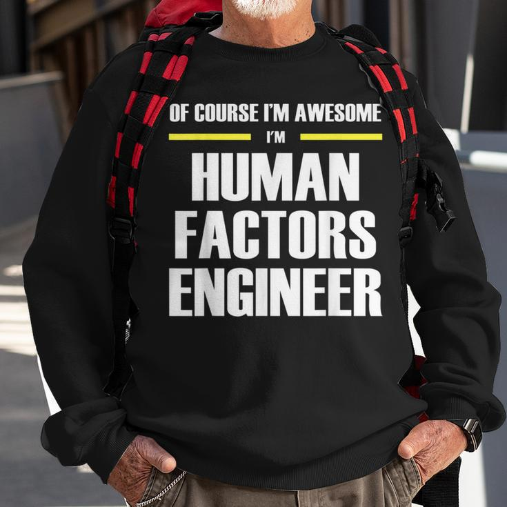 Awesome Human Factors Engineer Sweatshirt Gifts for Old Men