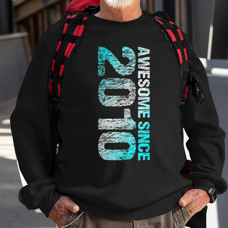 Awesome Since 2010 13Th Birthday Born 2010 Sweatshirt Gifts for Old Men