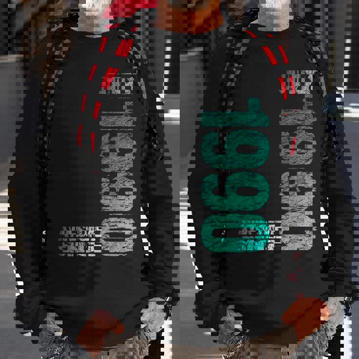 Awesome Since July 1990 33Th Birthday Born 1990 Sweatshirt Gifts for Old Men