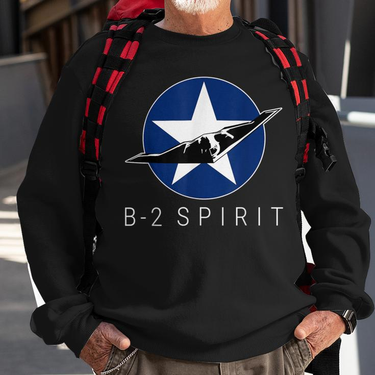 B-2 Spirit Sweatshirt Gifts for Old Men