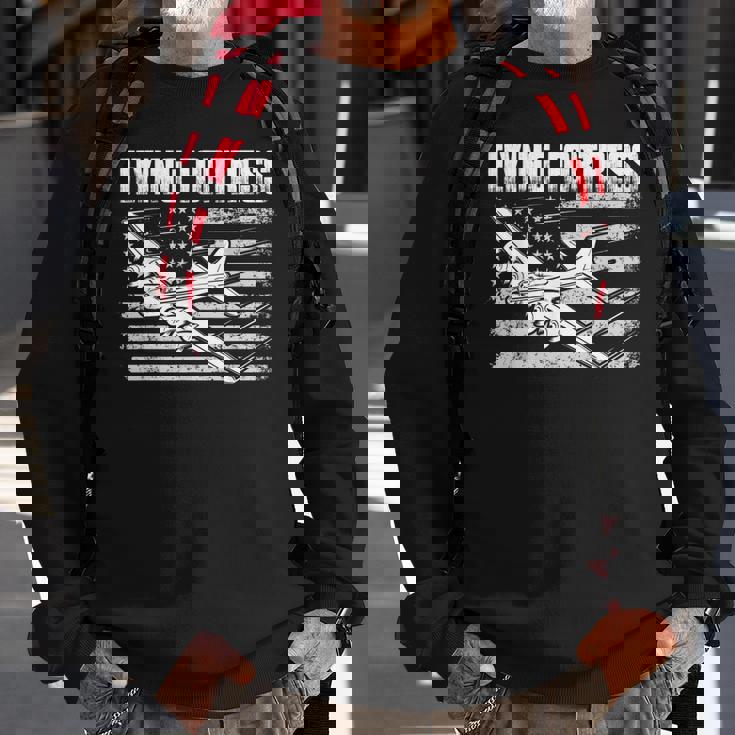 B17 Flying Fortress Sweatshirt Gifts for Old Men B17 Flying Fortress Sweatshirt Gifts for Old Men