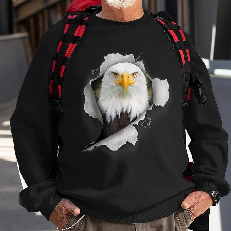 Bald Eagle Lover American Bald Eagle Raptor Bald Eagle Sweatshirt Gifts for Old Men