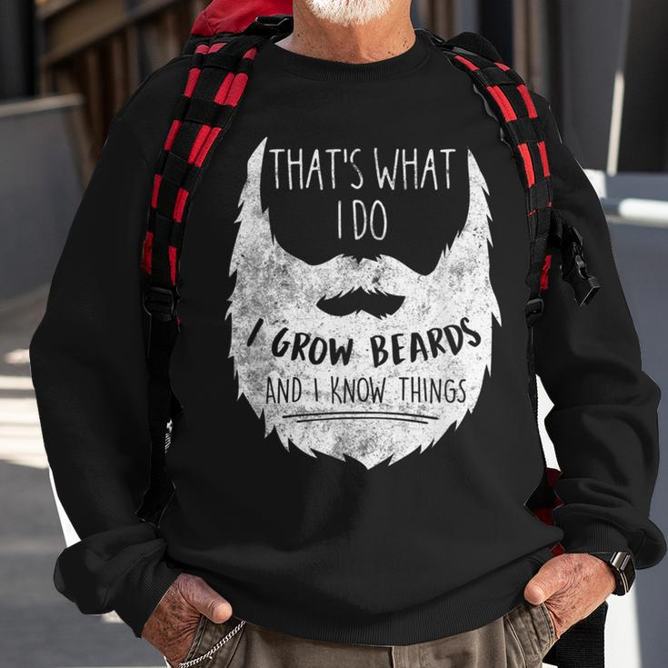 Best Bearded Geeky Quote Sweatshirt Gifts for Old Men