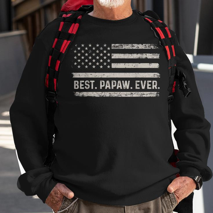 Best Papaw Ever American Flag Vintage For Men Fathers Day Gift For Mens Sweatshirt Gifts for Old Men