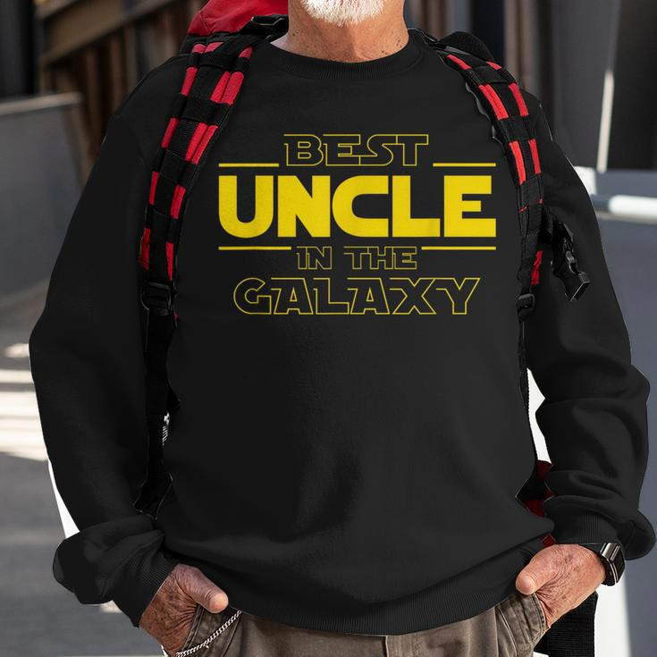 Best Uncle In The Galaxy Funny Uncle Gifts Sweatshirt Gifts for Old Men