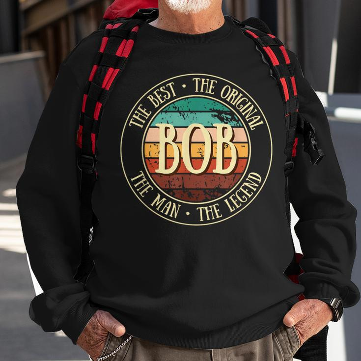 Bob Legend Vintage For Idea Name Sweatshirt Gifts for Old Men