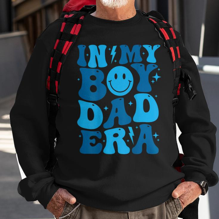 In My Boy Dad Era On Back Sweatshirt Gifts for Old Men