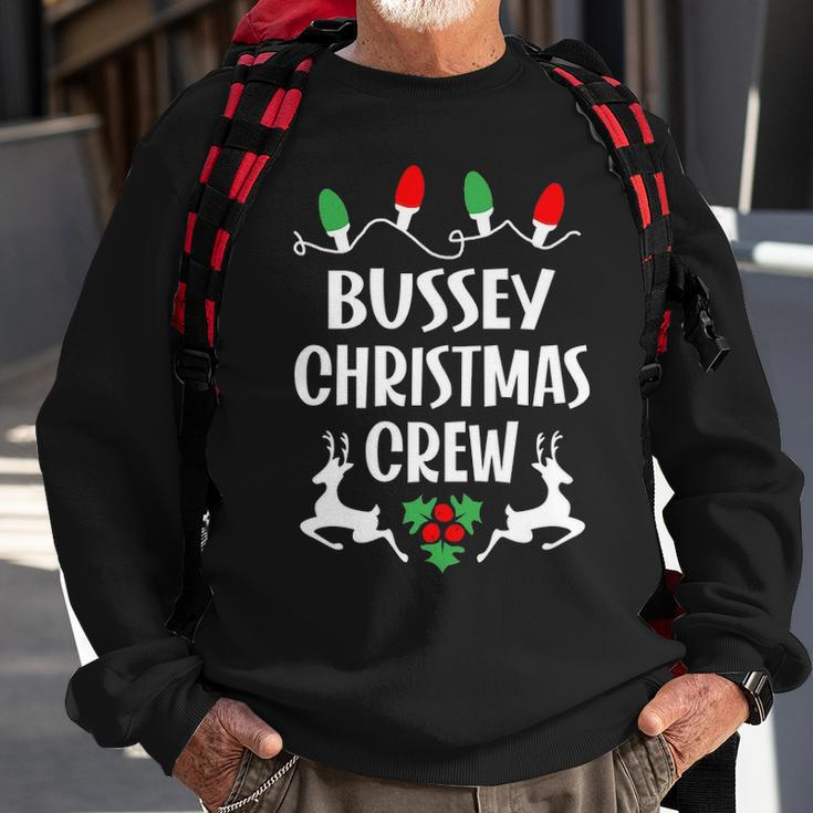 Bussey Name Gift Christmas Crew Bussey Sweatshirt Gifts for Old Men