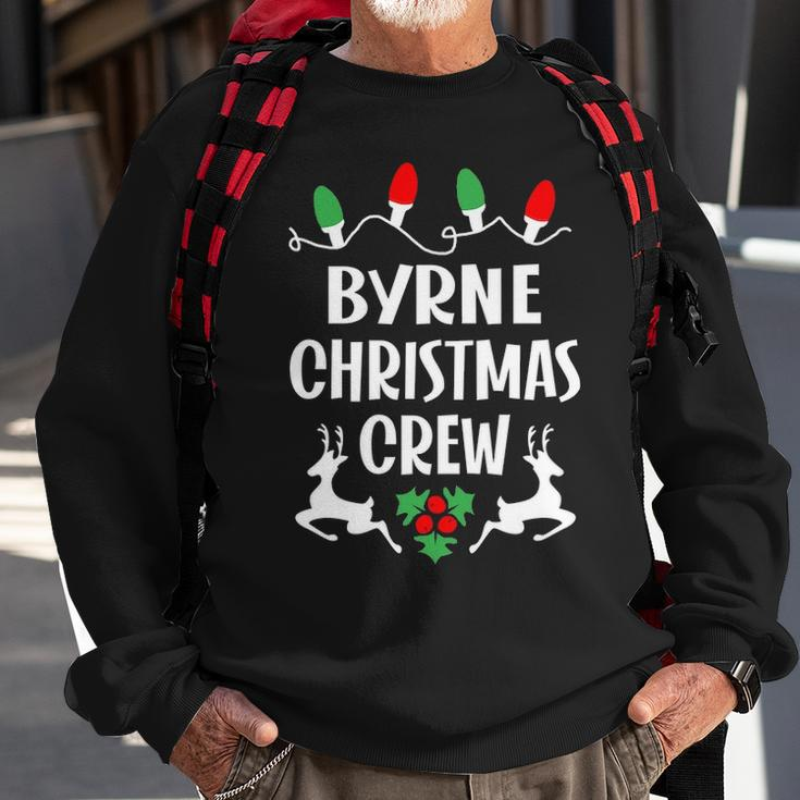 Byrne Name Gift Christmas Crew Byrne Sweatshirt Gifts for Old Men