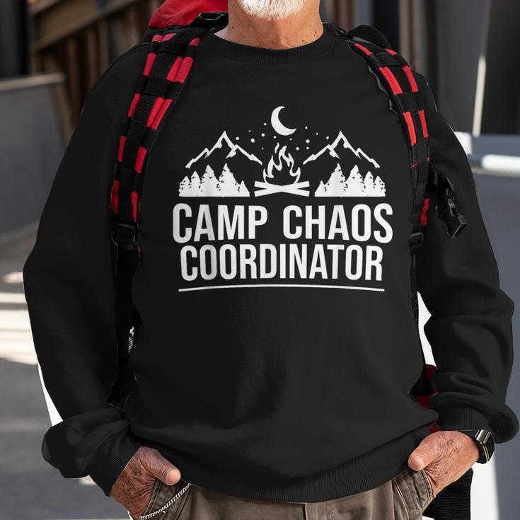 Camp Director Campfire Camping Camper Sweatshirt Gifts for Old Men