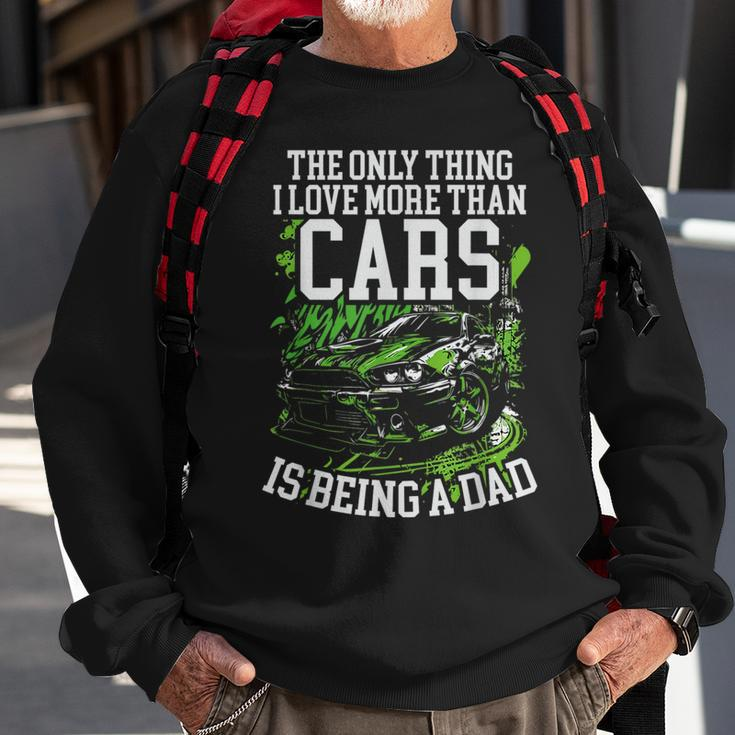 Car Racer Dad Speed Driver Car Lover Daddy Fathers Day Sweatshirt Gifts for Old Men