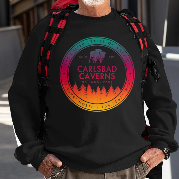Carlsbad Caverns National Park New Mexico Nm Sweatshirt Gifts for Old Men