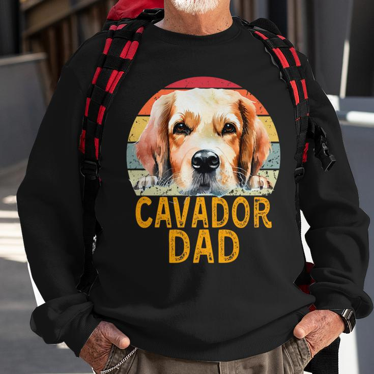 Cavador Dog Dad Retro Vintage My Dogs Are My Cardio Sweatshirt Gifts for Old Men