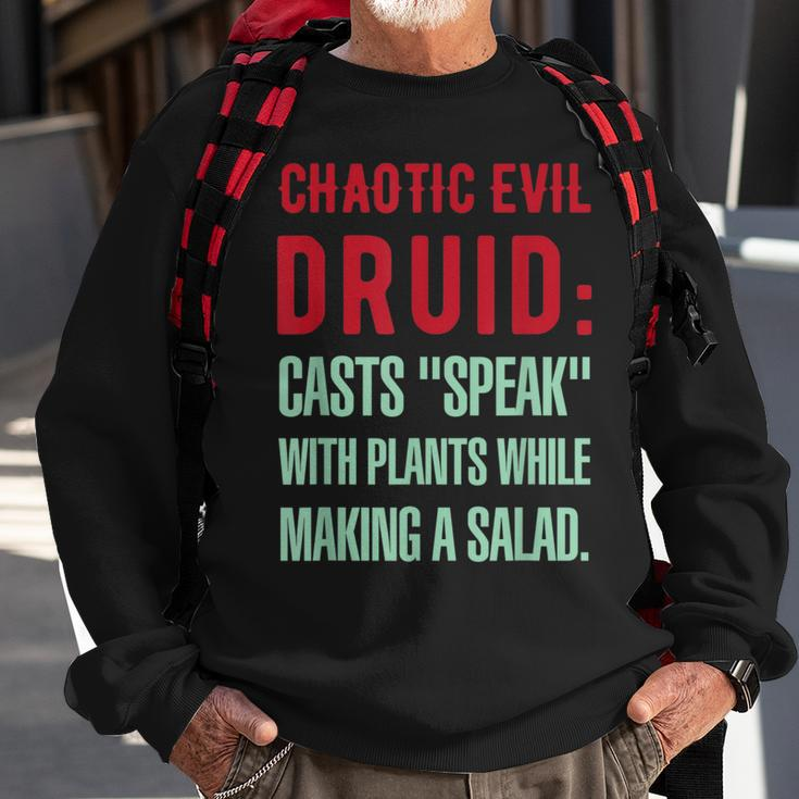 Chaotic Evil Alignment Dd Rpg Funny Gift Sweatshirt Gifts for Old Men