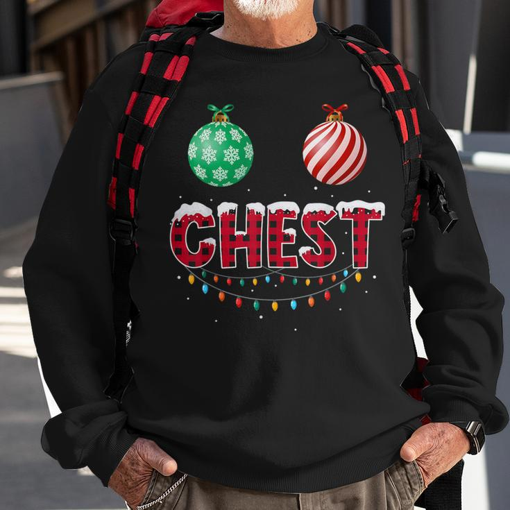 Chest Nuts Christmas Matching Couple Chestnuts Sweatshirt Gifts for Old Men