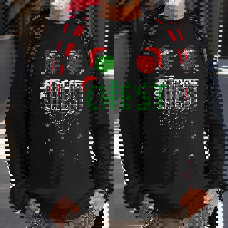 Chest Nuts Xmas Couple Christmas Couple Matching Sweatshirt Gifts for Old Men