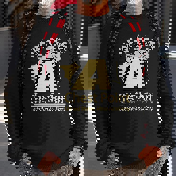 Chest Point Mass Academy Weightlifting Bodybuilding Gym Sweatshirt Gifts for Old Men