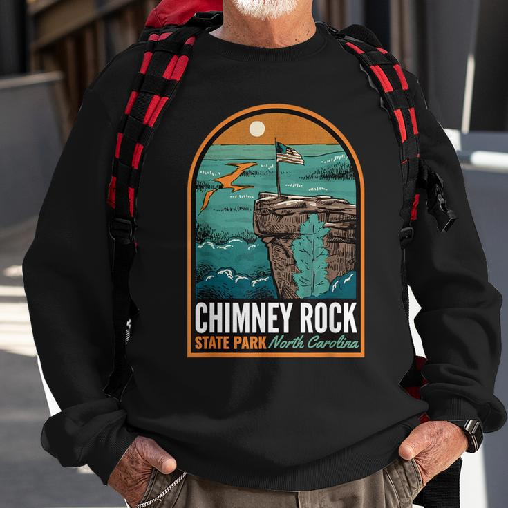 Chimney Rock State Park Nc Vintage Sweatshirt Gifts for Old Men