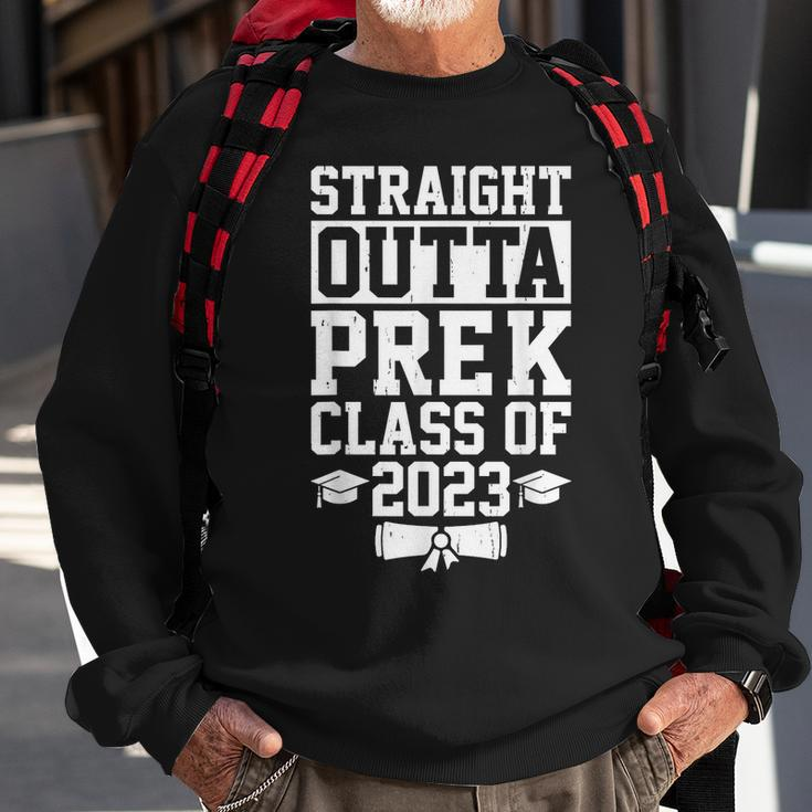 Class Of 2023 Funny Straight Outta Prek Graduation Kids Sweatshirt Gifts for Old Men