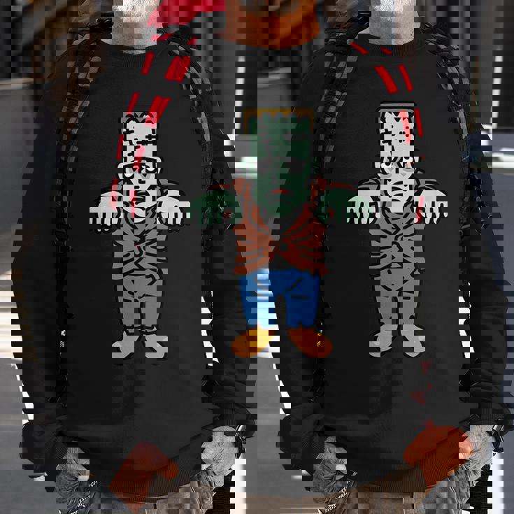 Classic Horror Movie Monstersvintage Monster Frankenstein Sweatshirt Gifts for Old Men