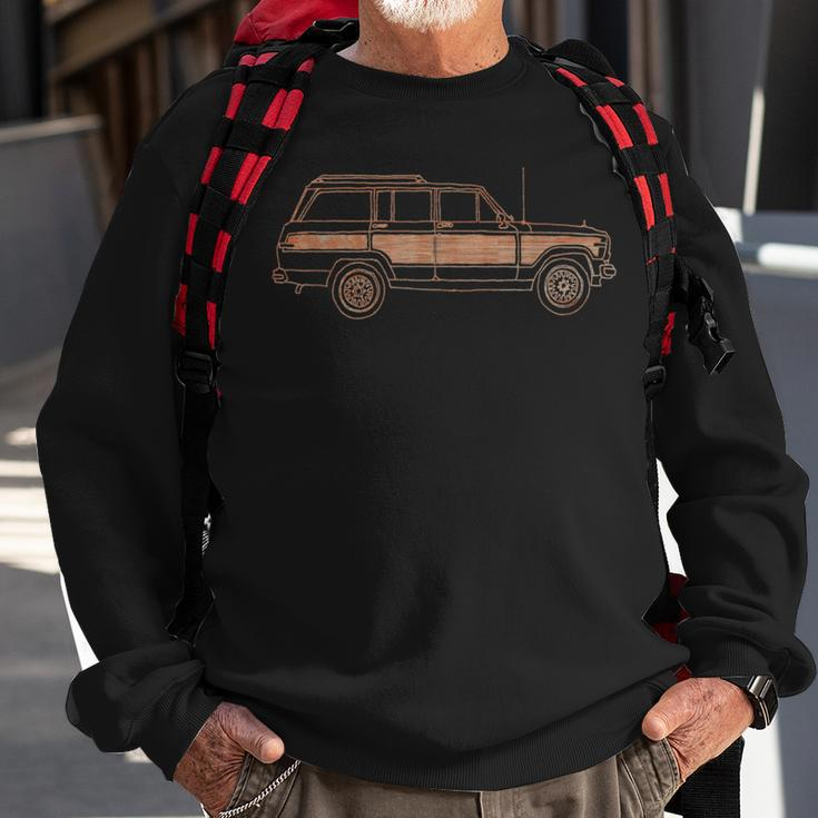 Classic Wagon Suv Sweatshirt Gifts for Old Men