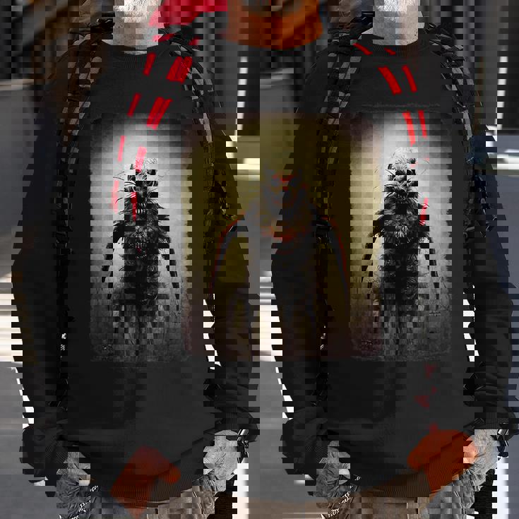 Creepy Clown Evil Scary Clown Insane Horror Halloween Scary Clown Sweatshirt Gifts for Old Men