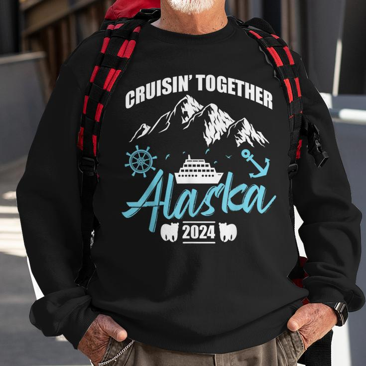 Cruising Together Alaska Trip 2024 Family Weekend Trip Match Sweatshirt Gifts for Old Men