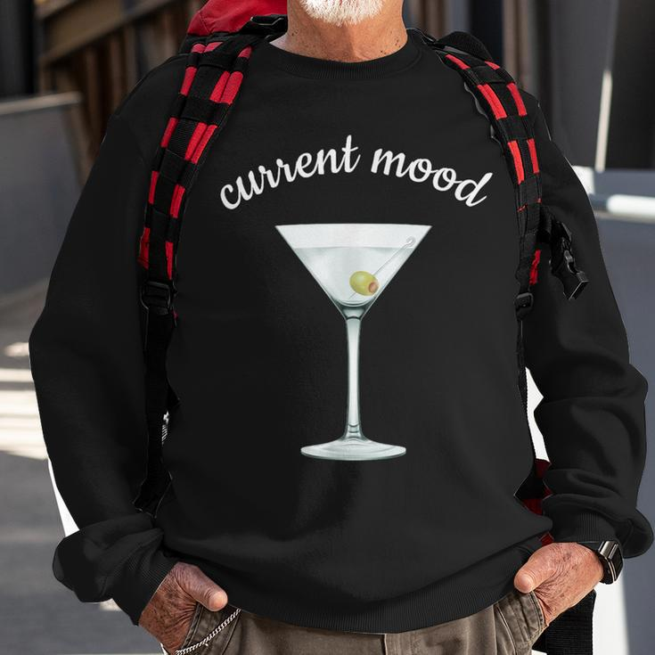 Current Mood Dirty MartiniSweatshirt Gifts for Old Men