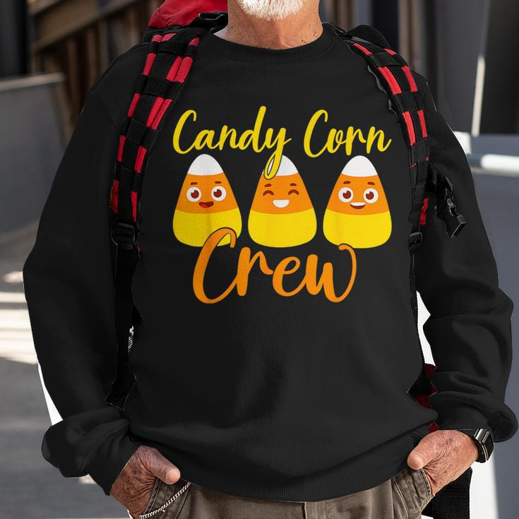 Cute Candy Corn Crew Halloween Trick Or Treat Costume Sweatshirt Gifts for Old Men