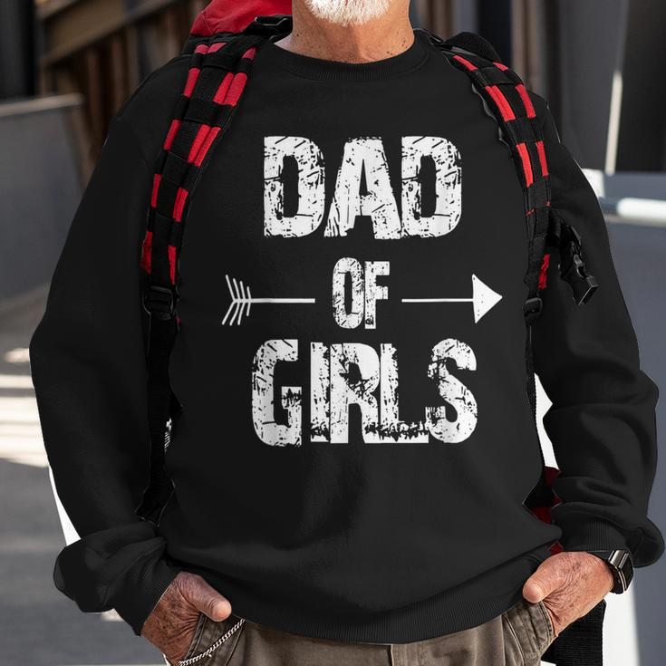 Dad Of Girls Sweatshirt Gifts for Old Men