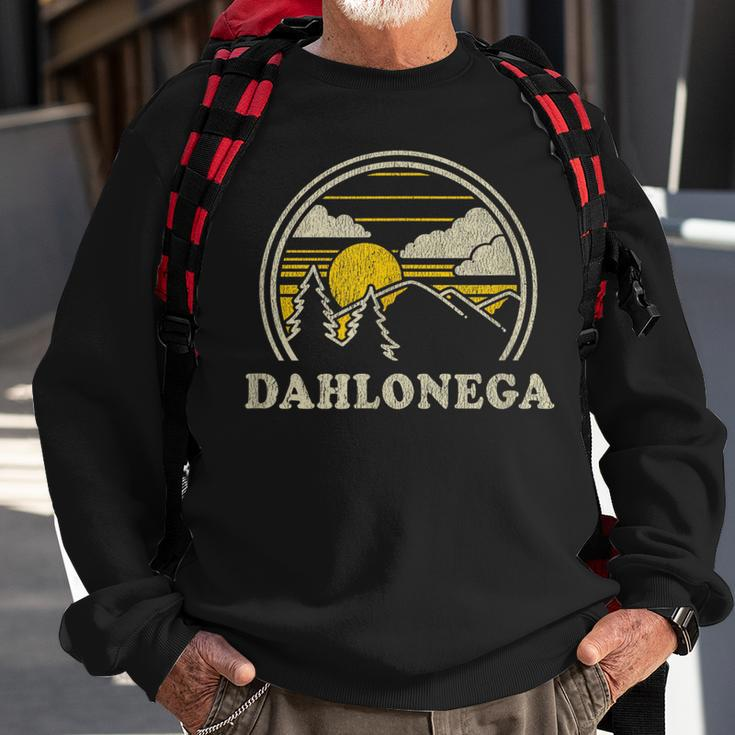 Dahlonega Georgia GaVintage Hiking Mountains Sweatshirt Gifts for Old Men