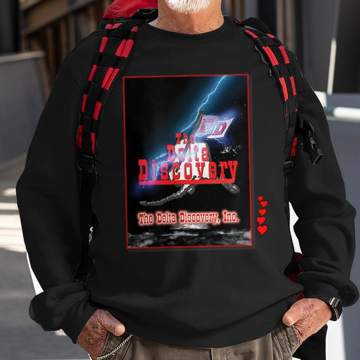 Delta Discovery Reels Sweatshirt Gifts for Old Men