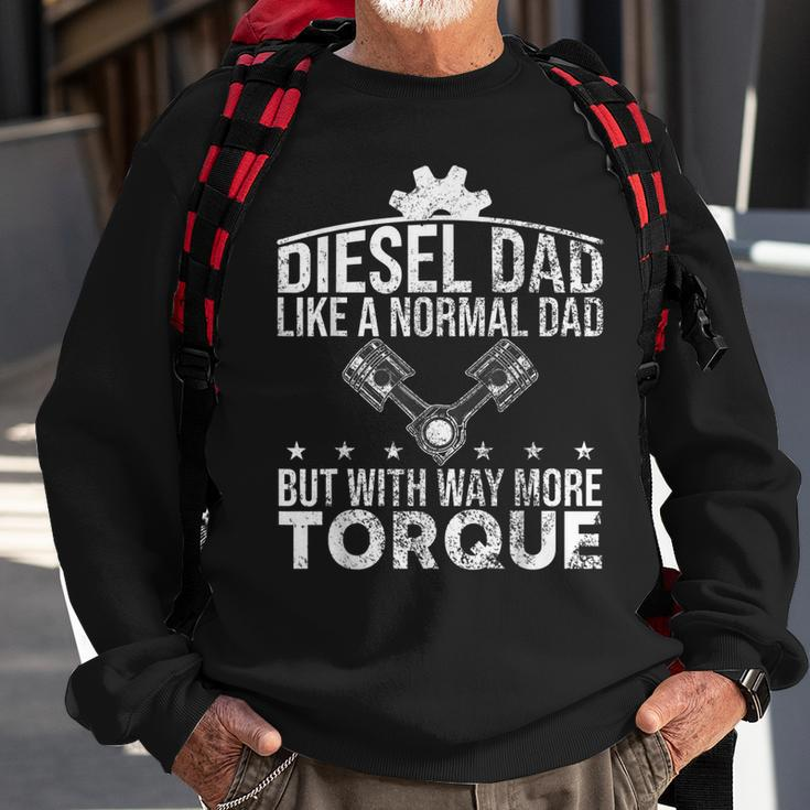 Diesel Dad Automobile Mechanic Father´S Day Sweatshirt Gifts for Old Men